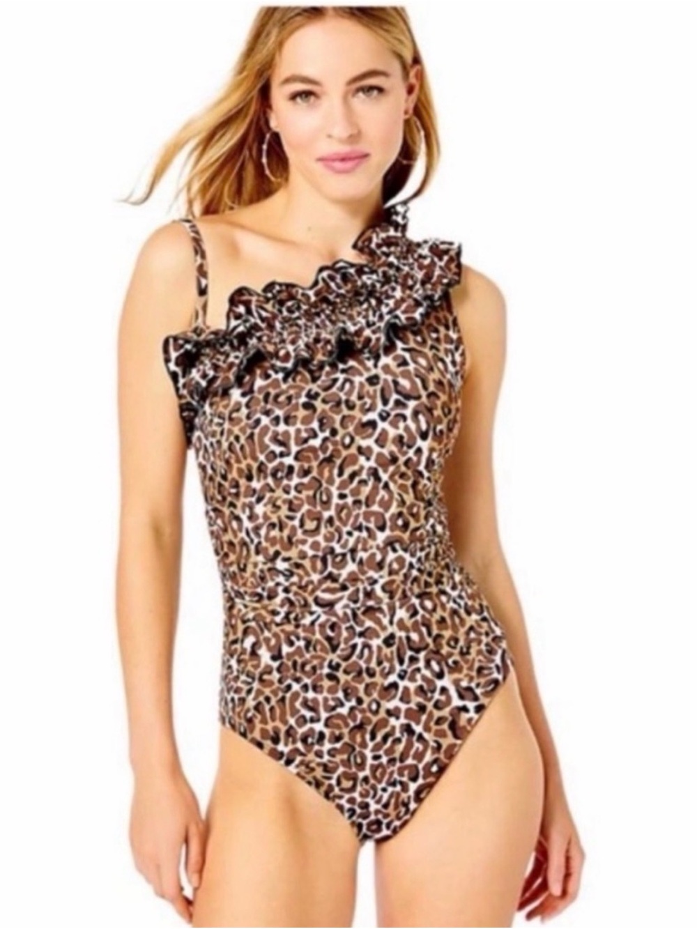 Lilly Pulitzer Kibali Leopard One Piece Swimsuit